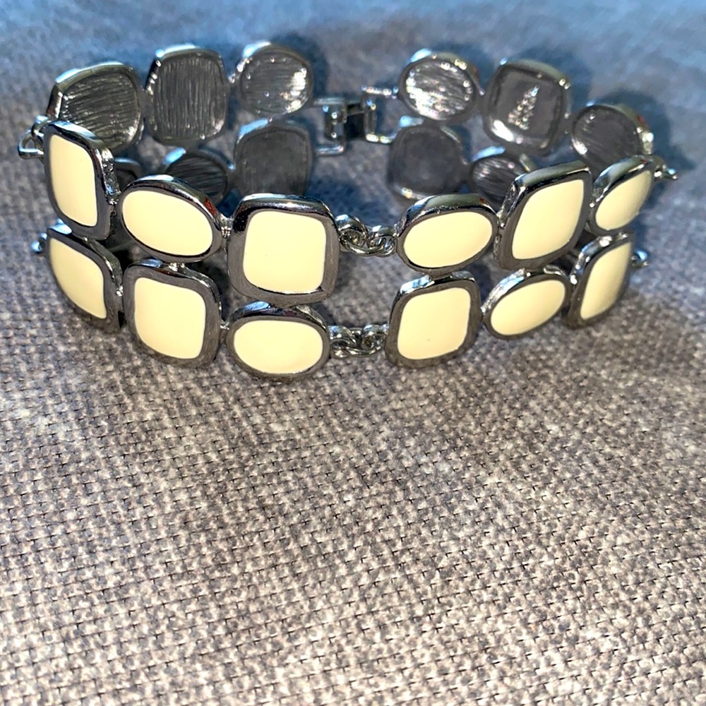 Lia Sophia Enamel and Metal Bracelet